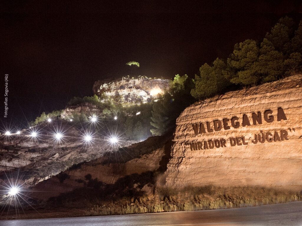 Zona de observación de noche